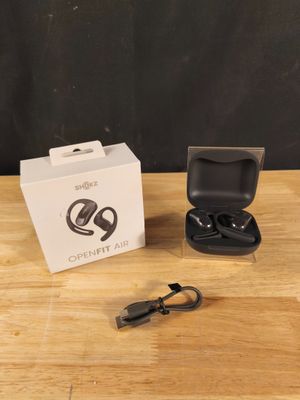 Écouteurs sans fil Shokz - Openfit Air - Noir