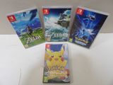 Trois jeux Nintendo Wii sont posés sur une table
