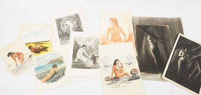 de nombreuses images différentes de nus sur un fond blanc