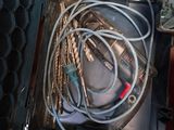 a black case with a bunch of wires in it