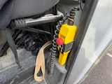 a car door with a phone attached to it