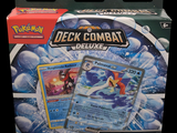 a box of pokemon deck combat deluxe cards on display