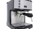 a close up of a coffee machine on a white background