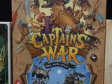 pirates of war board game with pirate ship and pirate ship