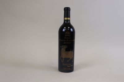 1 Bt Mouton Rothschild 1er GCC Pauillac 2000