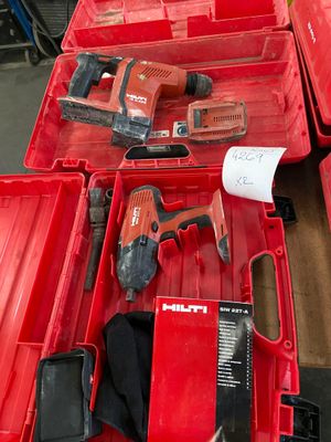 a lot of tools that are sitting in a red box