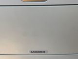 an image of a white printer with the oki logo on it