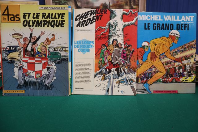 Lot de 16 BD : GRATON – « MICHEL VAILLANT » 5 albums Ed DARGAUD ;...