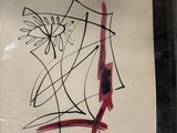 a picture of a drawing on a piece of paper