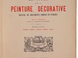 an old book with a picture of a man and a woman on it