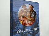the cover of the book, vies des artistes, with a picture of a woman holding a child