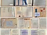 une image représentant une collection de vieux papiers et d'autres documents