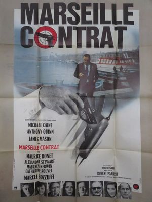affiche française du film « Marseille, contrat »
