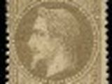 un timbre sur lequel figure le visage d'une femme