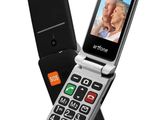 an image of a cell phone with a picture of a woman on the screen