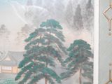 a picture of a painting on the wall of a house
