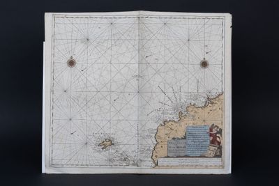 an old map of the west coast of the united states