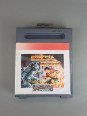 a close up of a nintendo game case with a picture of a man and a woman