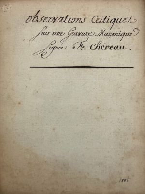 an old book with writing on it with a picture of a bird