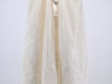 an image of a white dress on a hanger on a white background