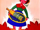 prunelle velay vintage french beer poster
