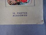 a book with a picture of a woman holding a bouquet of flowers