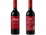 a couple of bottles of wine sitting next to each other