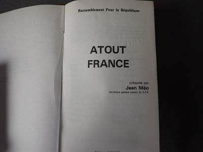 ATOUT FRANCE, Rassemblement pour la République, éd.