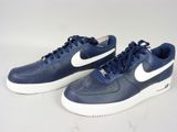 the nike air force 1 low is a blue and white colorway