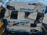 many bags of cement stacked on top of each other