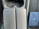 a cup holder in the center of a car
