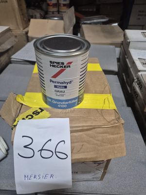 Lot de 12 apprêt garnissant Spies Hecker Permahyd Hydro, cou…