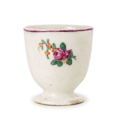 Laveur D'Yeux EN Porcelaine Polychrome, Manufacture DE Vinov…