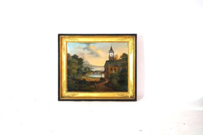 une image d'un tableau sur le mur d'une pièce