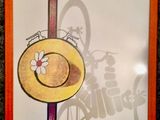 couverture du magazine Michelin avec un dessin représentant un chapeau de paille et un vélo