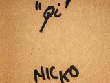 an image of a piece of cardboard with the words ' i go ' and ' micro ' written on it