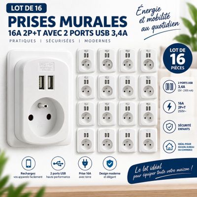 a close up of a box with a bunch of plugs on it