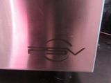 an image of a stainless steel dishwasher with a logo on it