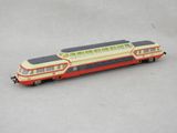 a toy train that is sitting on a table