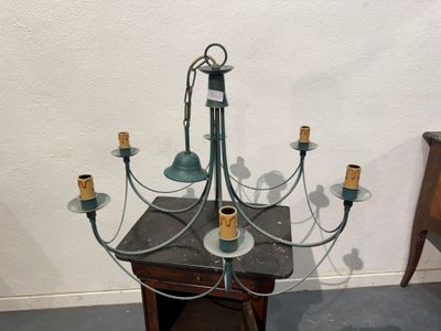 lustre moderne à 6 lumières