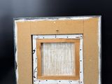 a picture of a picture frame made out of cardboard