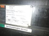 a label on the back of a machine that says servoyansmission de base