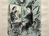 an image of a black and white drawing of a man sitting at a table