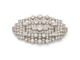 broche en diamant art déco, par van cleef