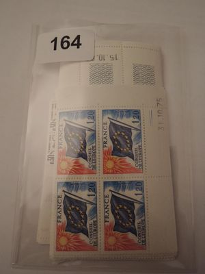 Timbres France - 20 Coins Dates Services Entre 1975/85…