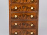 commode ancienne en bois avec dessus en marbre