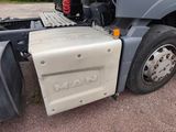 an image of a semi truck with the door open