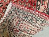 an image of a close up of a rug on a floor