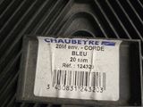 a close up of a plastic container with a barcode on it