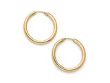 une paire de boucles d'oreilles en or sur fond blanc